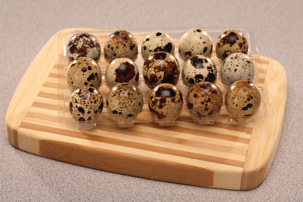 15853 Quail Eggs, Fresh 180 Count, 12 trays